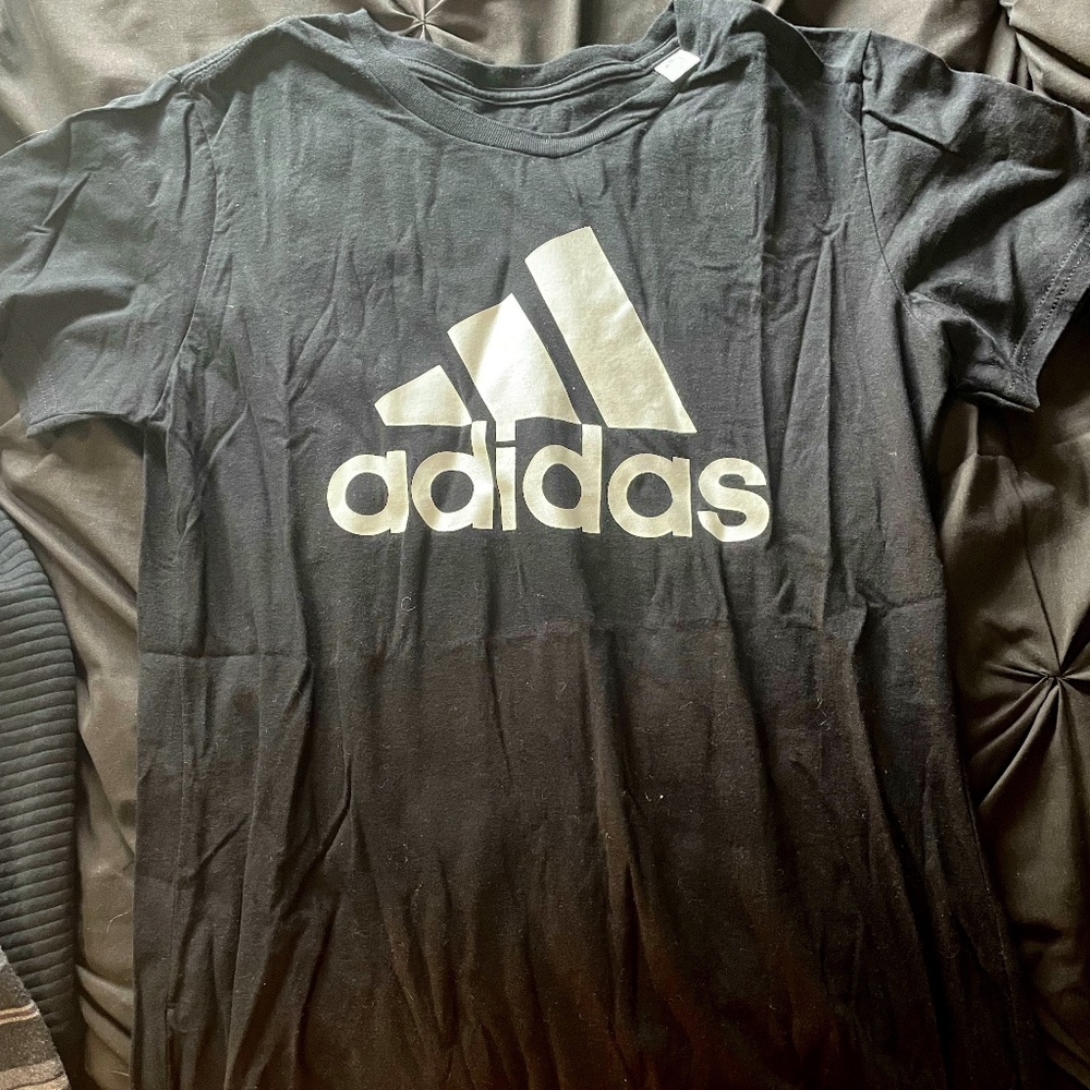 Adidas black t-shirt